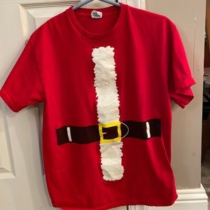 Christmas shirt- Santa’s shirt (front only)